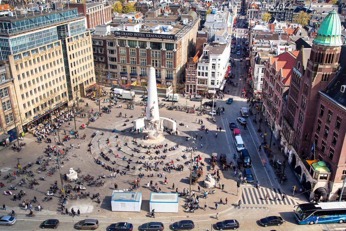 میدان دام هلند از جاذبه های گردشگری و جاهای دیدنی هلند